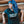 Load image into Gallery viewer, woman with blue hair wearing t shirt 
